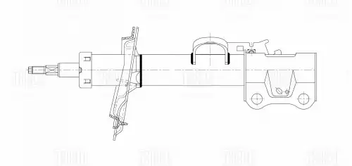 Ag 30354 амортизатор передний правый TRIALLI AG 30354