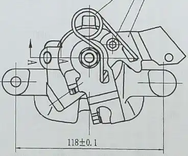 Суппорт тормозной задний правый d.36 TRIALLI CF 032104