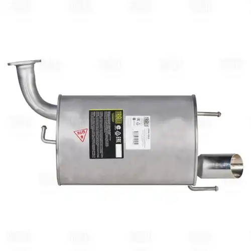 Emm 0363 глушитель задняя часть TRIALLI EMM 0363