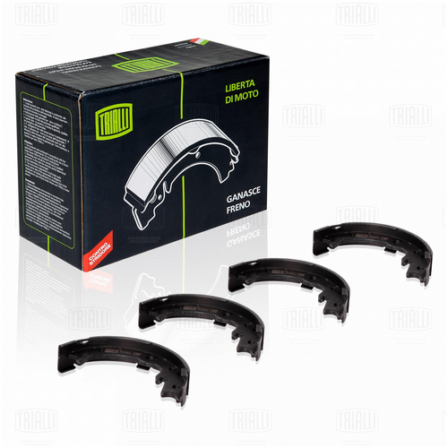Gf 2301 колодки барабанные ручника 170x35 akebono TRIALLI GF 2301