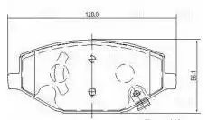 Pf 4129 колодки торм. для а/м geely coolray (20-) диск. перед. (pf 4129) TRIALLI PF 4129