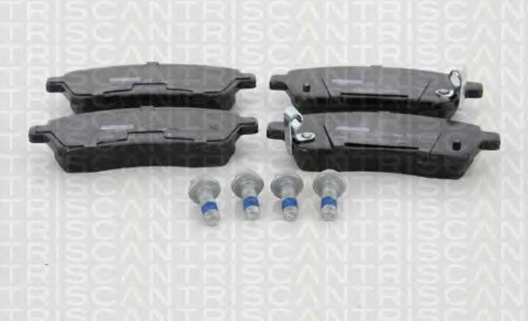 Колодки тормозные дисковые TRISCAN 8110 10578