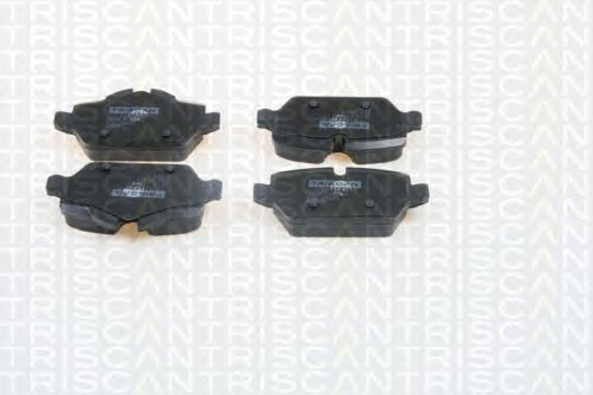 Колодки тормозные дисковые TRISCAN 8110 11024