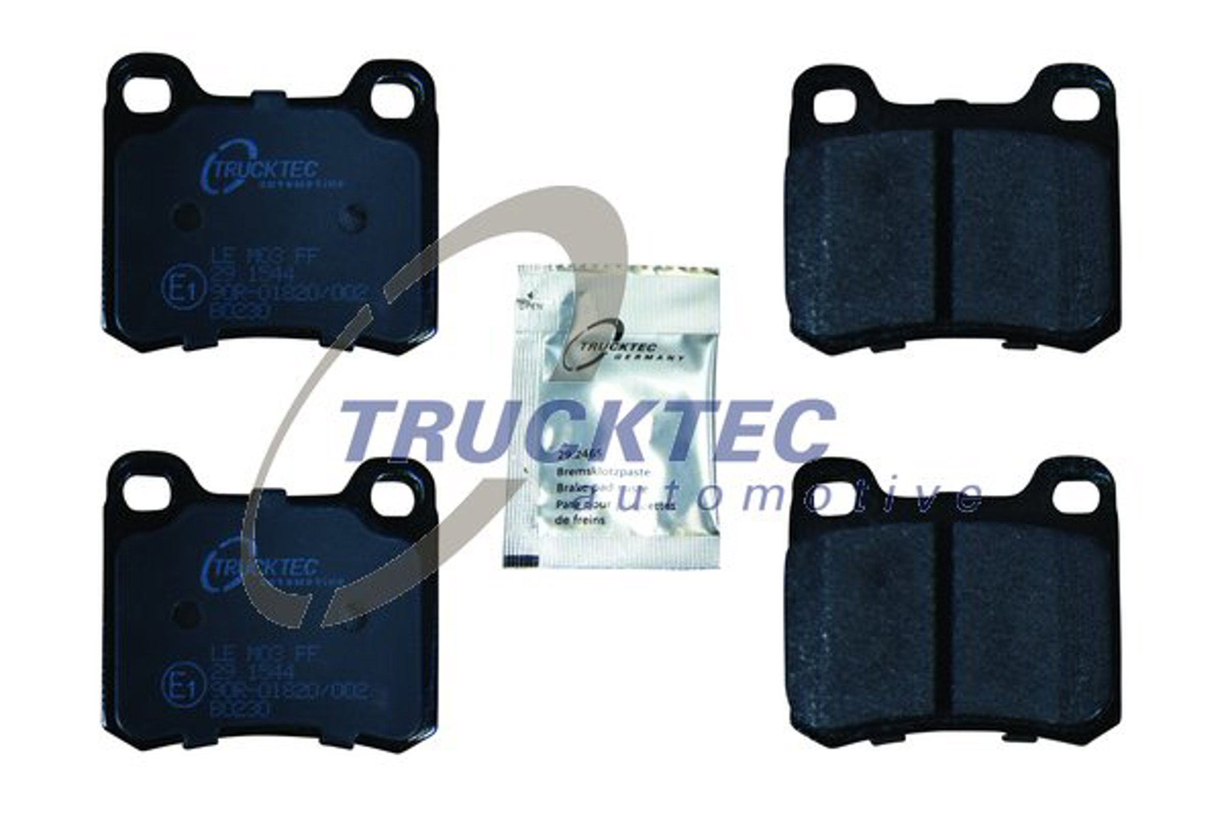 Комплект тормозных колодок дисковый тормоз TRUCKTEC AUTOMOTIVE 0235100