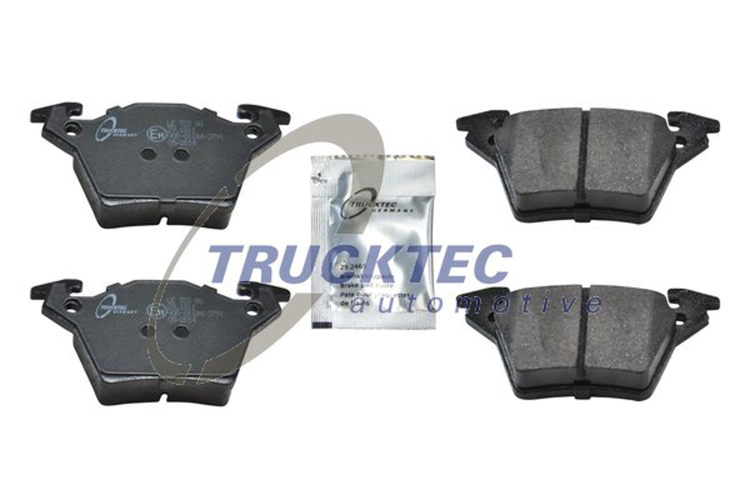 Комплект тормозных колодок дисковый тормоз TRUCKTEC AUTOMOTIVE 0235118