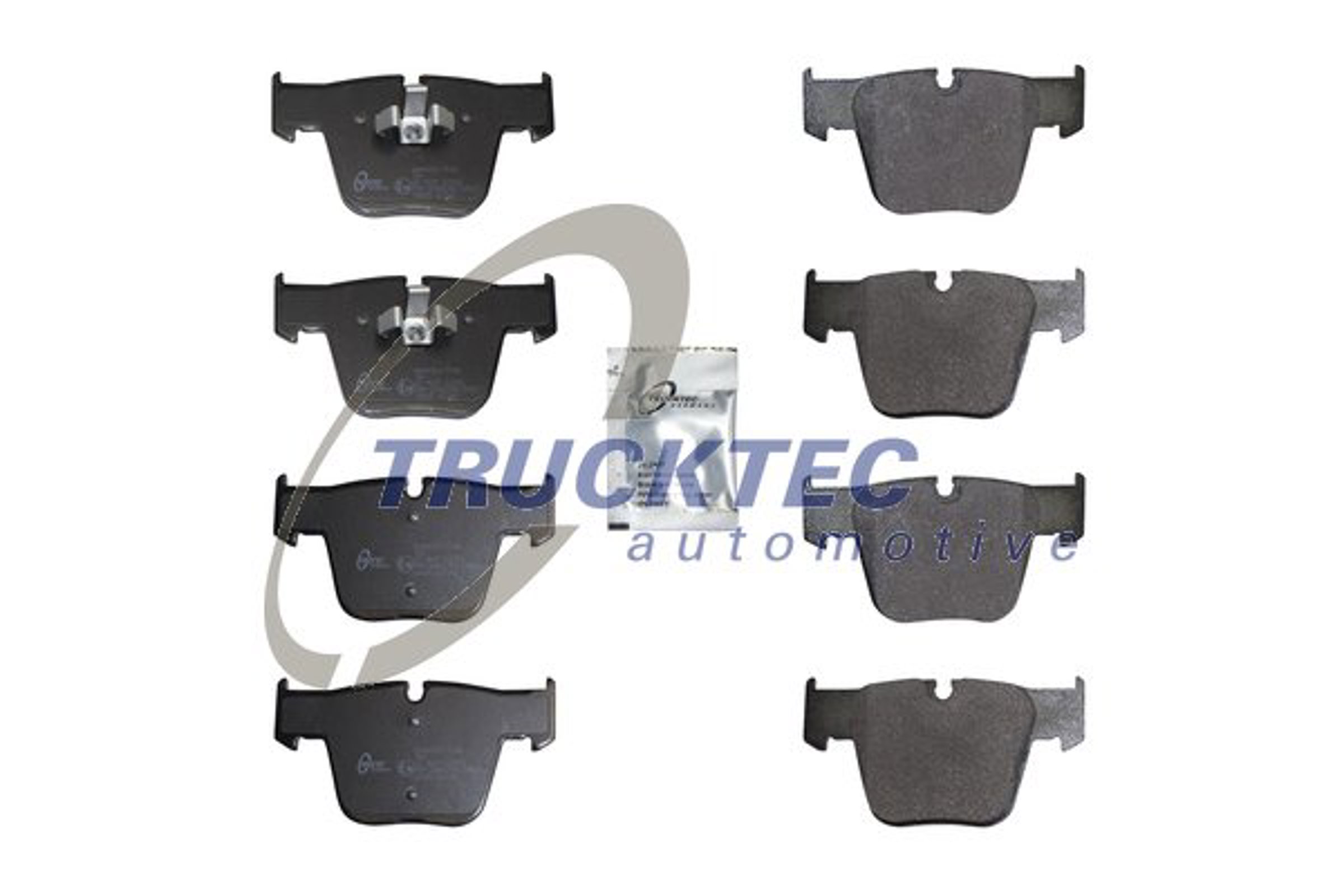 Комплект тормозных колодок дисковый тормоз TRUCKTEC AUTOMOTIVE 02.35.571