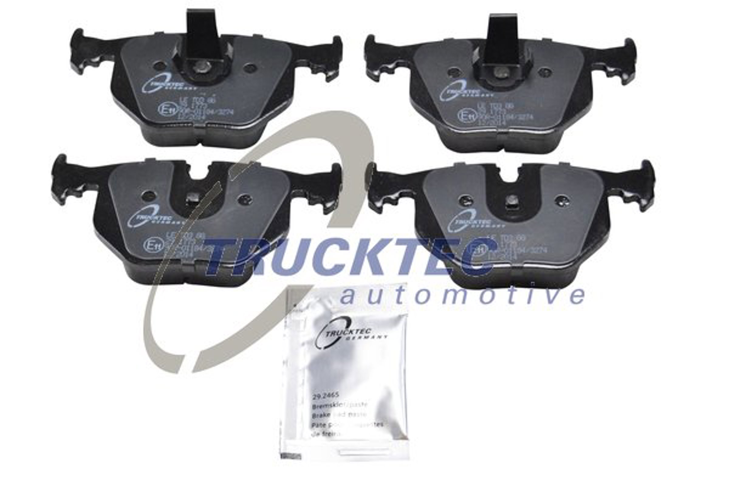 Колодки тормозные дисковые TRUCKTEC AUTOMOTIVE 08.34.102