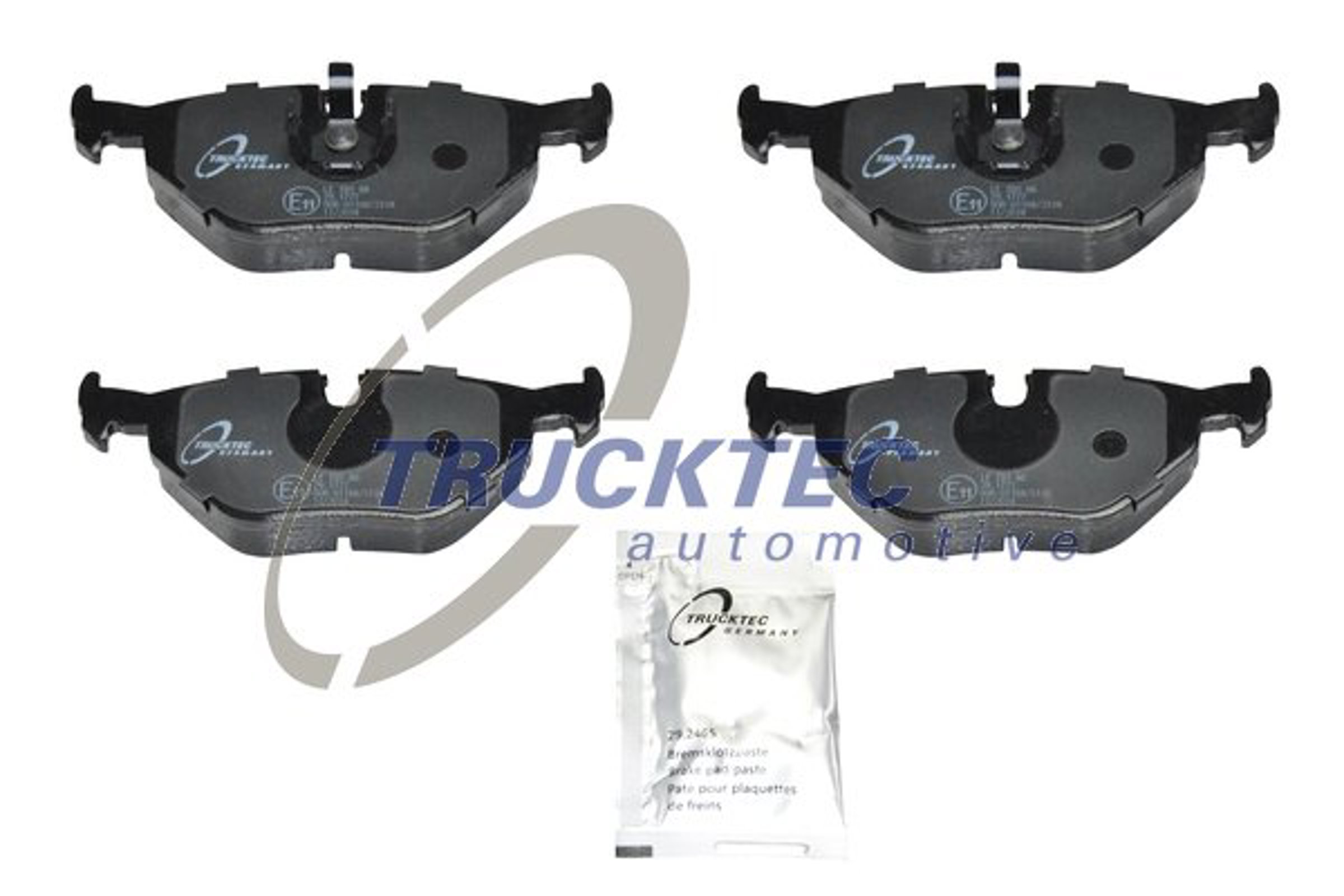 Колодки тормозные дисковые TRUCKTEC AUTOMOTIVE 08.34.106