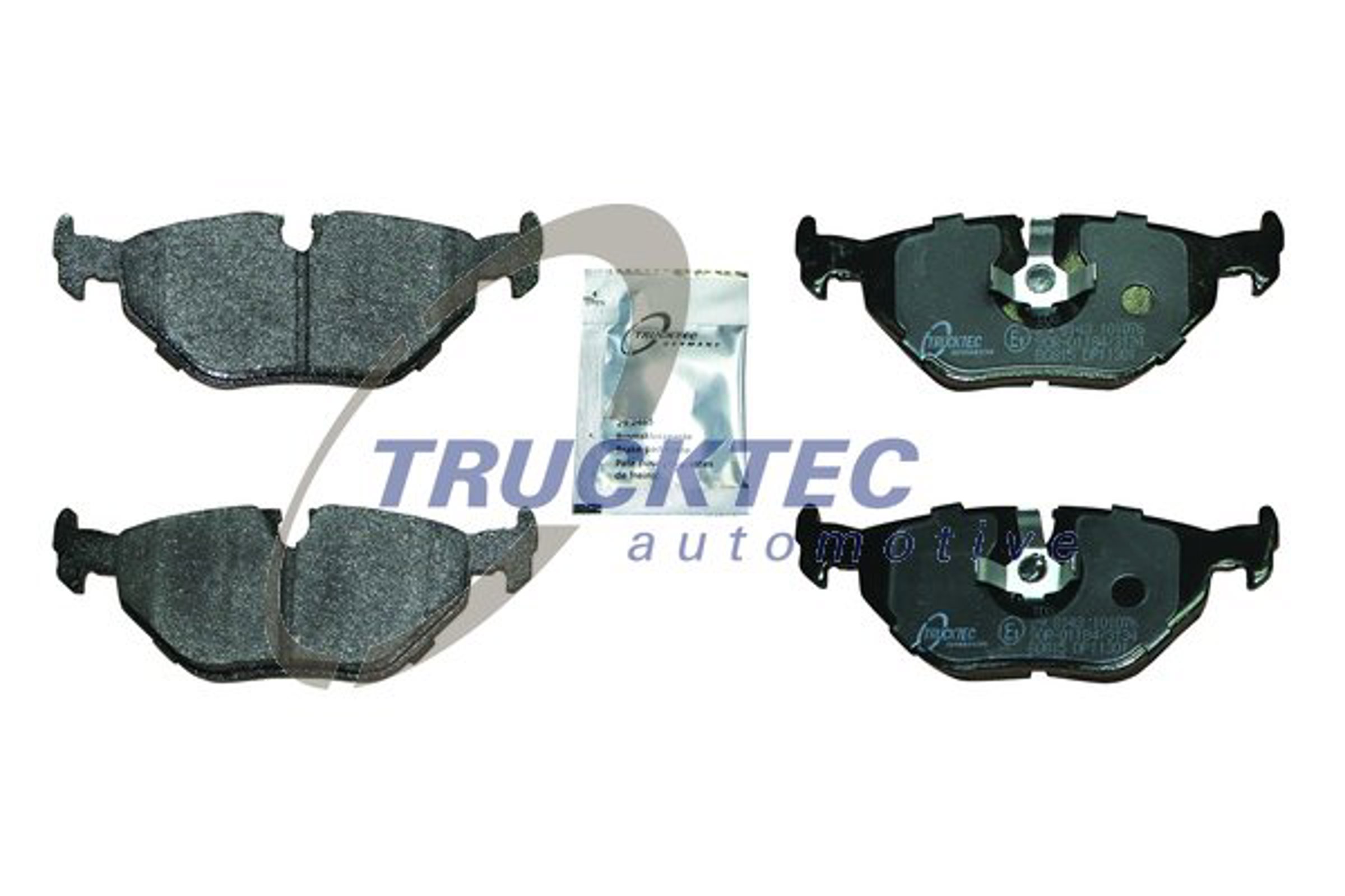 Комплект тормозных колодок дисковый тормоз TRUCKTEC AUTOMOTIVE 08.34.194
