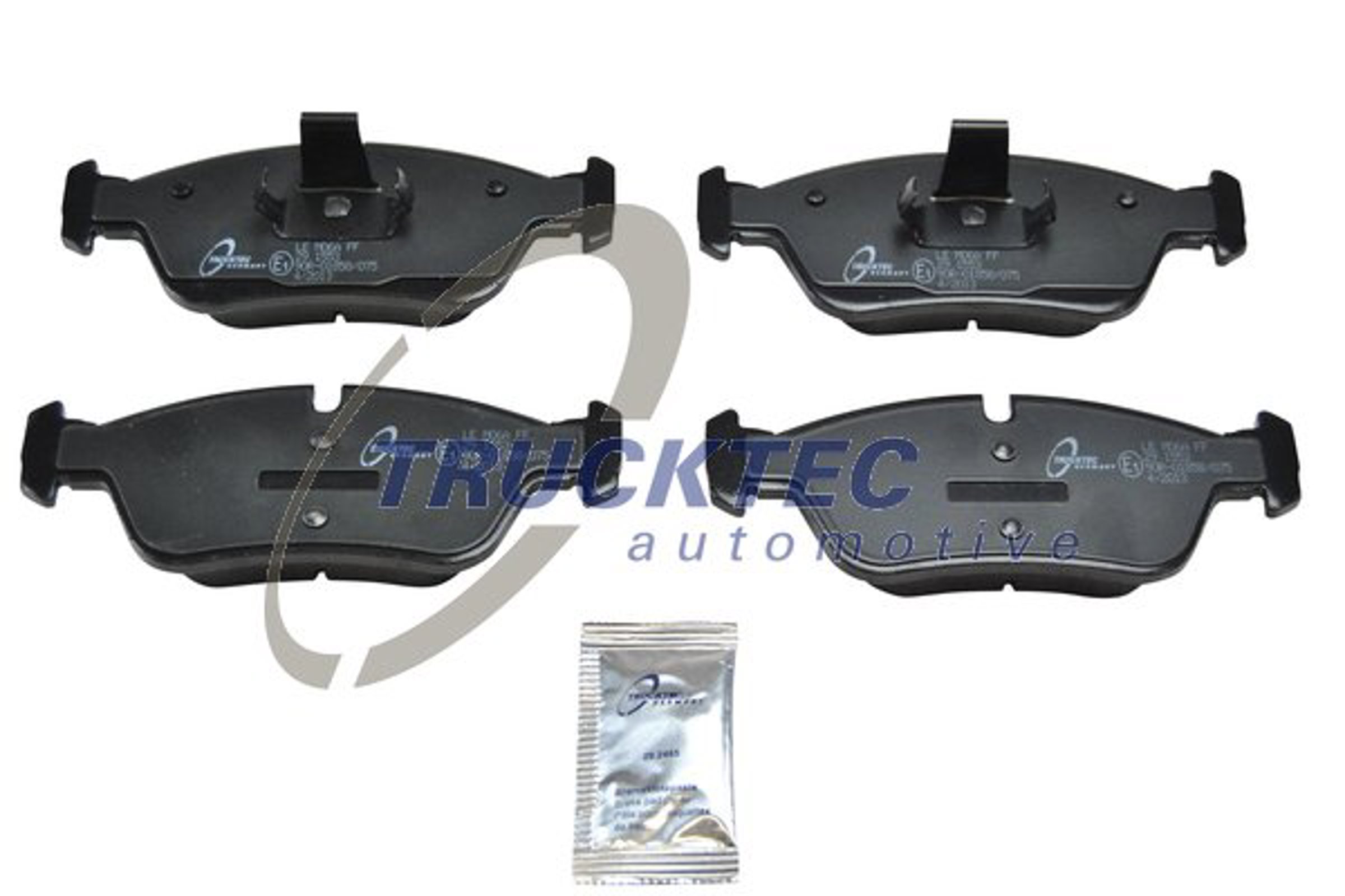 Комплект тормозных колодок дисковый тормоз TRUCKTEC AUTOMOTIVE 0835006