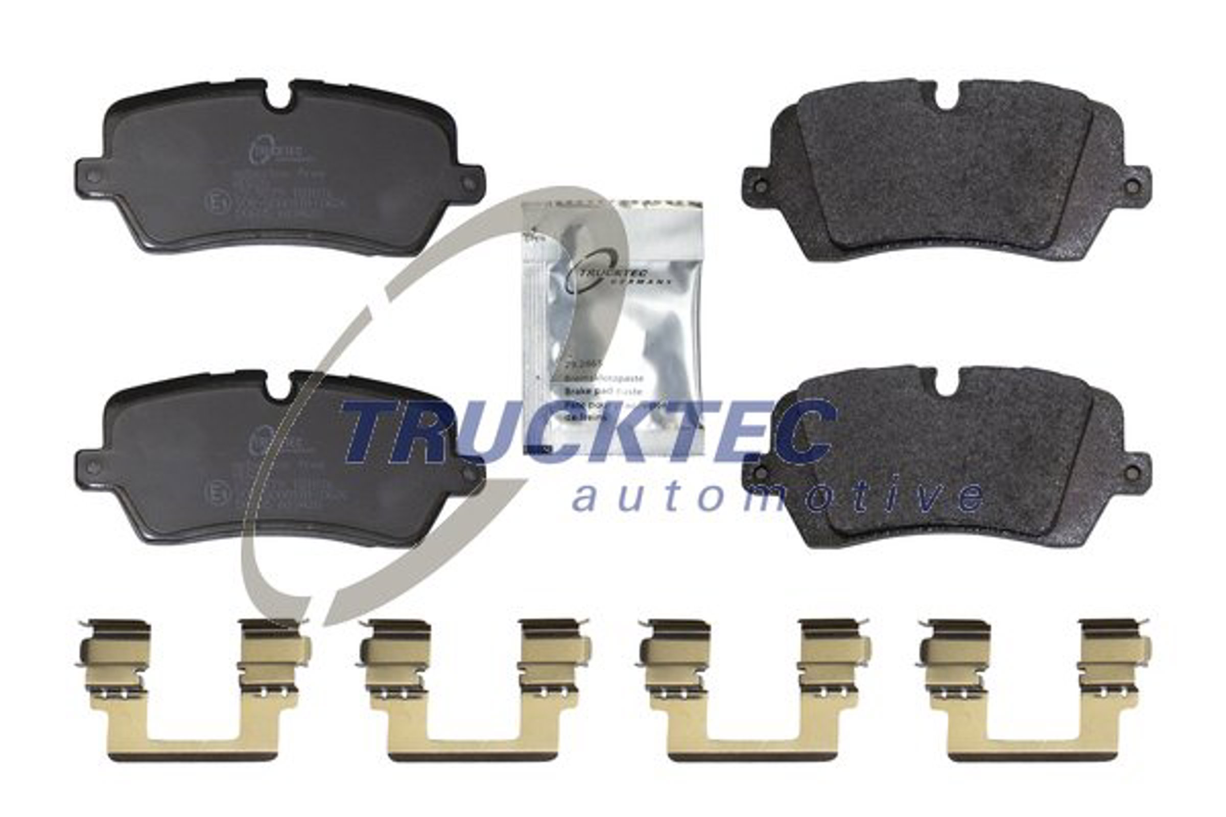 Комплект тормозных колодок дисковый тормоз TRUCKTEC AUTOMOTIVE 22.35.124