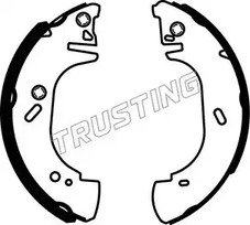Комплект тормозных колодок TRUSTING 040.136