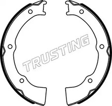 Комплект тормозных колодок стояночная тормозной системы TRUSTING 046.229