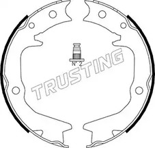 Комплект тормозных колодок стояночная тормозной системы TRUSTING 064.177