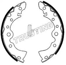 Комплект тормозных колодок TRUSTING 067.167
