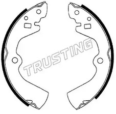 Комплект тормозных колодок TRUSTING 067.172
