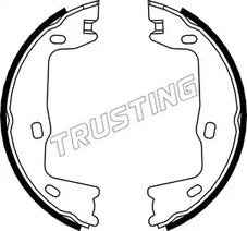 Комплект тормозных колодок стояночная тормозной системы TRUSTING 073.159