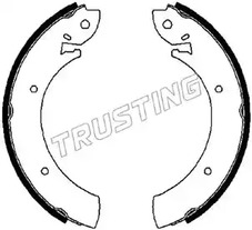 Комплект тормозных колодок TRUSTING 088.207