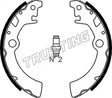 Комплект тормозных колодок TRUSTING 111.242