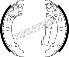 Комплект тормозных колодок TRUSTING 124.280