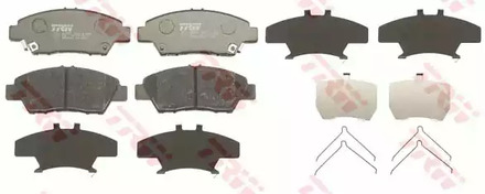 Комплект тормозных колодок дисковый тормоз cotec