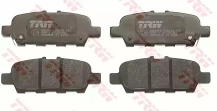 Комплект тормозных колодок дискового тормоз cotec TRW GDB3508