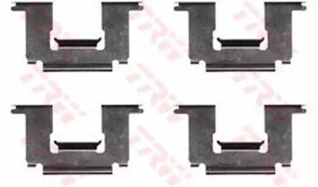 Комплектующие колодки дискового тормоза TRW PFK222