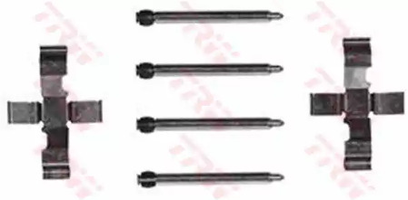 Комплектующие колодки дискового тормоза TRW PFK245