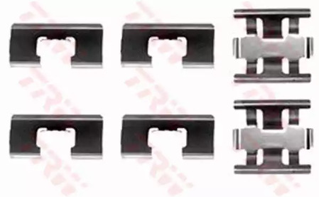 Комплектующие колодки дискового тормоза TRW PFK269