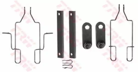 Комплектующие колодки дискового тормоза TRW PFK356