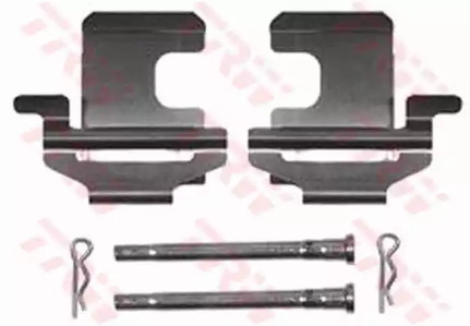 Комплектующие колодки дискового тормоза TRW PFK389