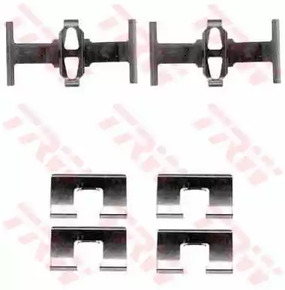Комплектующие колодки дискового тормоза TRW PFK394