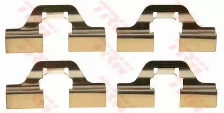 Комплектующие колодки дискового тормоза
