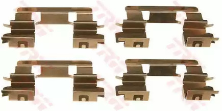 Комплектующие колодки дискового тормоза TRW PFK463