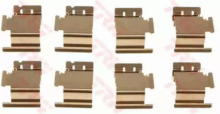 Комплектующие колодки дискового тормоза TRW PFK467