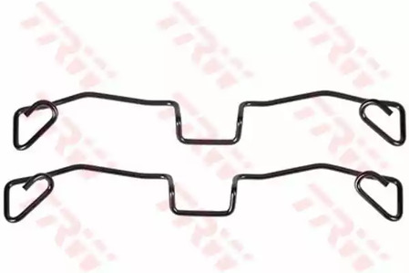 Комплектующие колодки дискового тормоза TRW PFK480