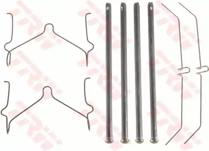 Комплектующие колодки дискового тормоза