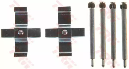 Комплектующие колодки дискового тормоза TRW PFK561