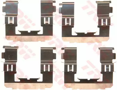 Комплектующие колодки дискового тормоза TRW PFK582