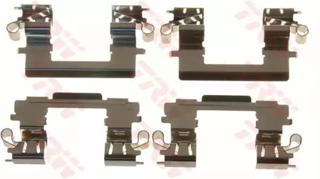 Комплектующие колодки дискового тормоза TRW PFK594