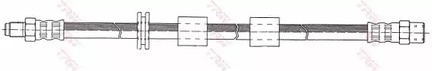 Тормозной шланг TRW PHB101