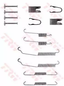 Комплектующие тормозной колодка TRW SFK307