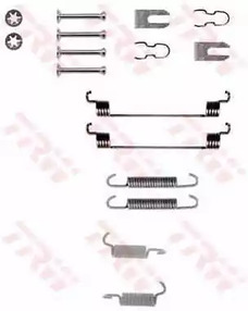 Комплектующие тормозной колодки TRW SFK317