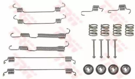 Комплектующие тормозной колодки TRW SFK320