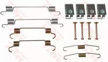 Комплектующие тормозной колодки TRW SFK368