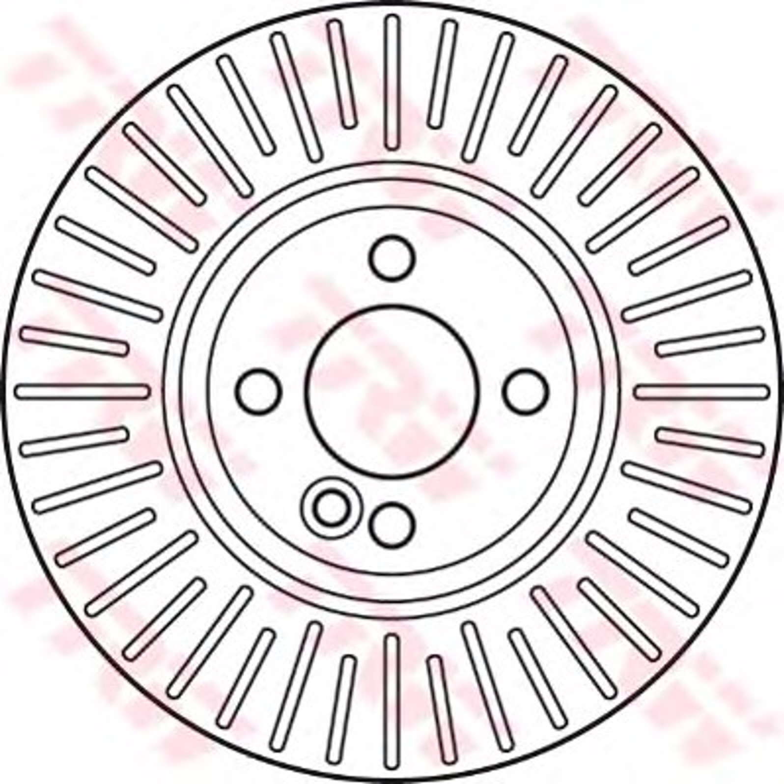 Тормозные диски TRW DF6010