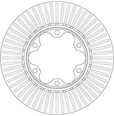 Тормозные диски TRW DF6481
