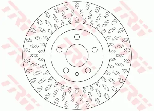 Тормозные диски TRW DF6522