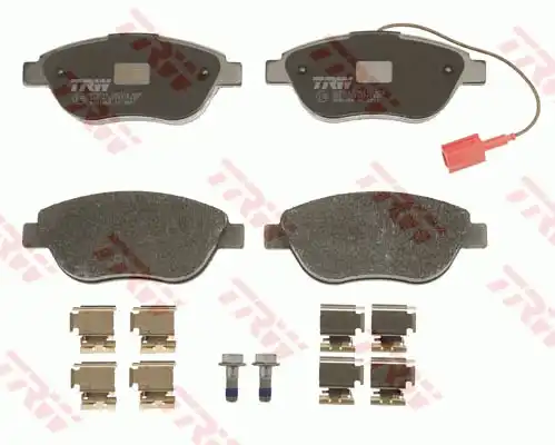Колодки тормозные дисковые TRW GDB1655