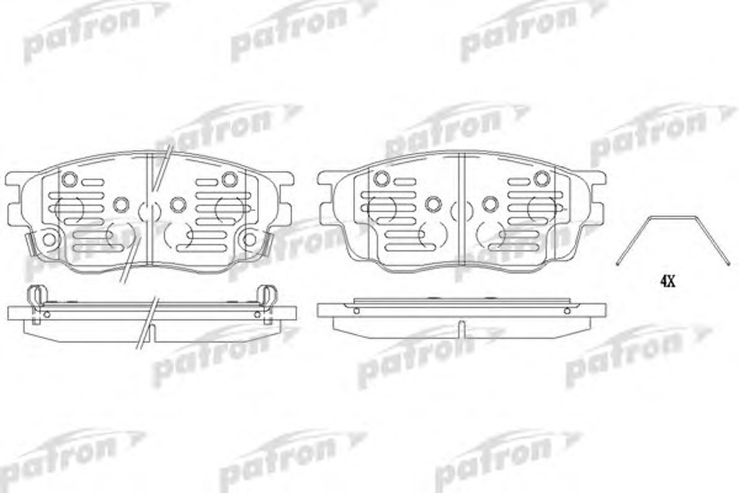 Колодки тормозные дисковые TRW GDB3309